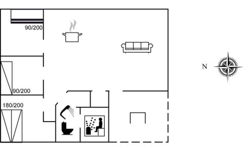 Elif - 200M from the Sea: Pavimento, Soffitto, Piscina, Ricorrere, Design, Sedia, Illuminazione Diurna, Hotel, Villa, Attico