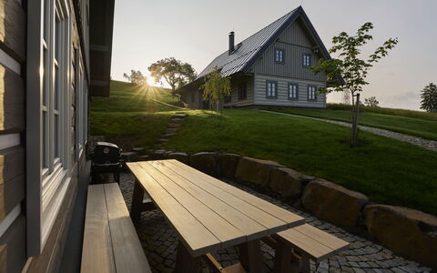 Raz: Balcone, Villa