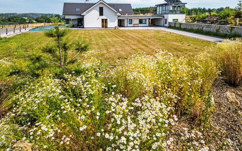 Dačice 100: Zona Residenziale, Appartamento, Estate, Ricorrere, Dimora, Balcone, Villa, Piscina