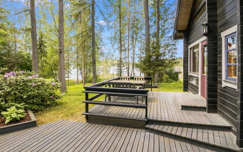 Rustholli17: Legna, Pavimento In Legno, Latifoglie, Portico, Deck, Plank, Casa, Villetta, Raccordo, Color Legno