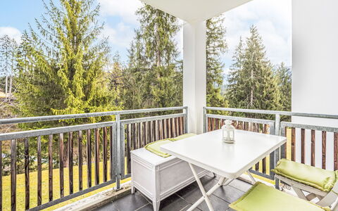 Val Mulin 14.1: Portico, Balcone, Sedia, Deck, Corrimano, Larice, Latifoglie, Recinzione, Mobili Da Esterno