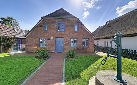 Dat Fischerhus: Tetto, Casa, Zona Residenziale, Casa, Villetta, Area Rurale, Estate, Driveway, Sobborgo, Landscaping