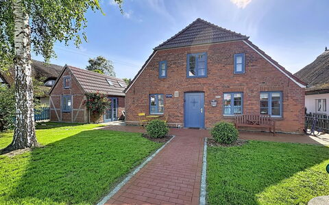 Dat Fischerhus: Erba, Casa, Zona Residenziale, Arbusto, Tetto, Casa, Area Rurale, Villetta, Estate, Driveway