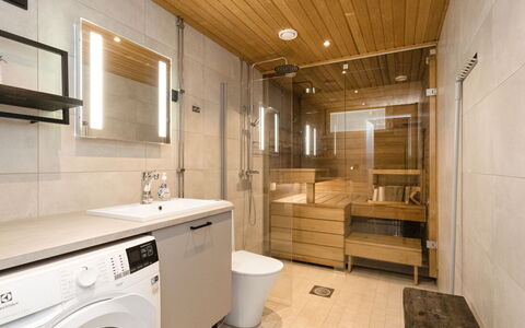 Levin Kunkku B2: Legna, Neve, Inverno, Villetta, Congelamento, Casa, Log Cabin, Larice, Raccordo