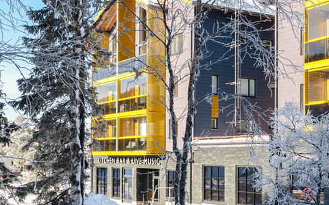 Levin Kunkku B2: Inverno, Neve, Appartamento, Congelamento, Notte, Ghiaccio