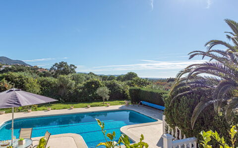 Mestral: Blu, Piscina, Ricorrere, Giardino, Shade, Eco Hotel, Landscaping, Tropici, Mobili Da Esterno, Ombrello