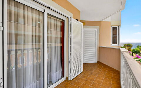 Kris Costasol: Legna, Mobilia, Sedia, Mare, Appartamento, Balcone, Oceano, Shade, Mobili Da Esterno, Color Legno