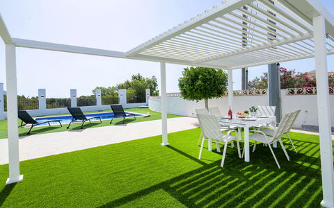 El Lloveret: Legna, Mobilia, Sedia, Mare, Appartamento, Balcone, Oceano, Shade, Mobili Da Esterno, Color Legno