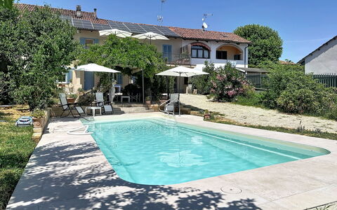 La Casetta di Palmira: Piscina, Mobili Da Esterno, Ricorrere, Mobilia, Zona Residenziale, Tempo Libero, Ombrello, Sedia, Lettino, Hacienda