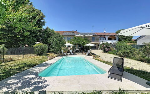 La Casetta di Palmira: Piscina, Zona Residenziale, Ricorrere, Mobili Da Esterno, Tempo Libero, Estate, Hacienda, Ombrello, Villa, Shade