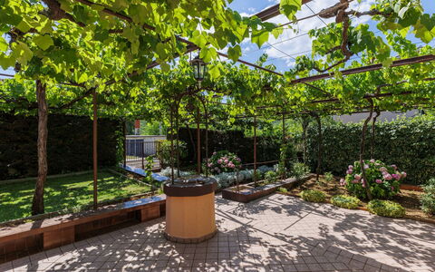 Lado Mediterraneo: Mobilia, Mobili Da Esterno, Sedia, Shade, Tavolo Esterno, Pianta Della Casa, Terrazza, Cortile, Design, Balcone