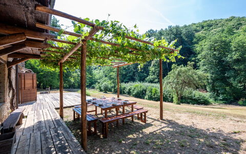 La Baluna: Mobilia, Mobili Da Esterno, Sedia, Shade, Tavolo Esterno, Pianta Della Casa, Terrazza, Cortile, Design, Balcone