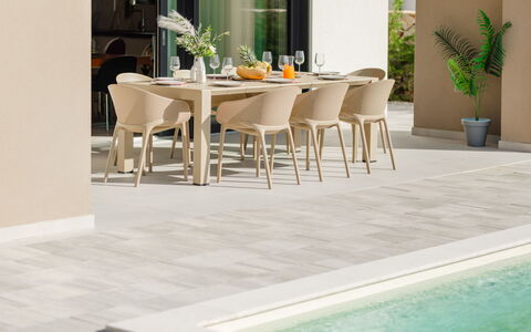 Divine: Mobilia, Mobili Da Esterno, Sedia, Giardino, Color Legno, Prato, Latifoglie, Shade, Backyard