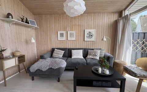 Eerika - 1Km from the Sea: Mobilia, Interior Design, Legna, Pavimentazione, Soffitto, Pavimento, Lampada, Divano, Illuminazione, Soggiorno