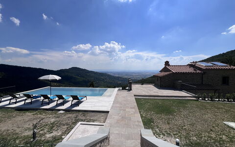 Villa Maddalena alla Guglielmesca: Piscina, Tempo Libero, Mobili Da Esterno, Vacanza, Flagstone, Ricorrere, Eco Hotel