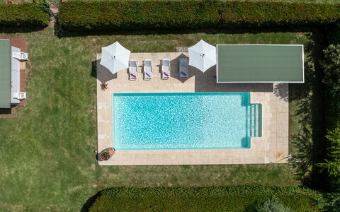 Il Cipresso, Casa Martina, Cortona: Piscina, Ricorrere, Materiale Composito, Terme, Shade, Mobili Da Esterno, Giardino, Tempo Libero, Eco Hotel, Landscaping