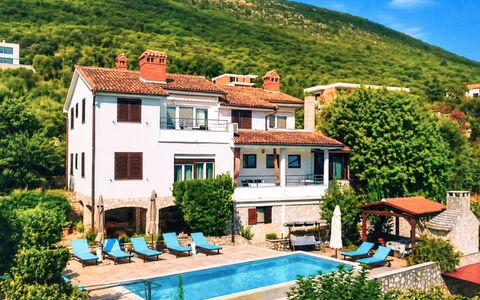 Labin 350: Zona Residenziale, Collina, Casa, Casa, Ricorrere, Catena Montuosa, Eco Hotel, Hill Station, Estate, Villa