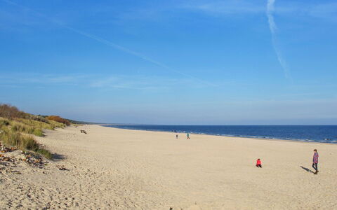 Tonis Strandidyll: Cielo, Blu, Spiaggia, Costa, Orizzonte, Mare, Sabbia, Riva, Costiera E Morfologie Oceanic, Oceano