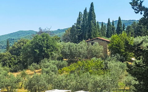 La Camporena: Mobilia, Cucina & Sala Da Pranzo Tavolo, Sedia, Pavimento, Mare, Balcone, Oceano, Ricorrere, Eco Hotel, Sala Da Pranzo