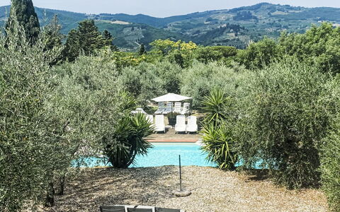 La Camporena: Mobilia, Cucina & Sala Da Pranzo Tavolo, Sedia, Pavimento, Mare, Balcone, Oceano, Ricorrere, Eco Hotel, Sala Da Pranzo