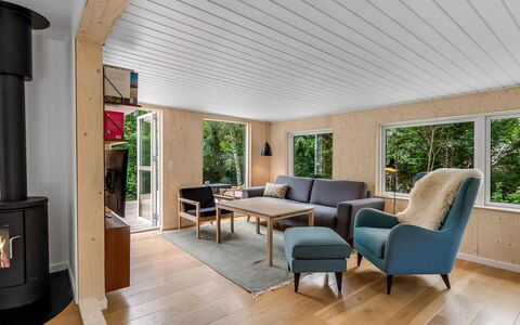 Hejne - 600M from the Sea: Mobilia, Pavimentazione, Interior Design, Legna, Pavimento, Soffitto, Soggiorno, Casa, Camera, Divano