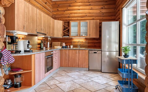 Unelma - from the Sea: Cucina, Legna, Elettrodomestico Da Cucina, Controsoffitto, Apparecchio Major, Interior Design, Cabinetry, Soffitto, Casa, Mobilia