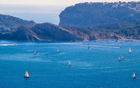 Vista Mar: Barca, Acqua, Moto D'Acqua, Costiera E Morfologie Oceanic, Mare, Costa, Barche E Nautica - Macchine E Materiali, Oceano, Barca A Vela, Promontorio