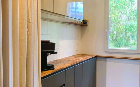 Allée des Dunes: Interior Design, Pavimentazione, Legna, Cabinetry, Pavimento, Cucina, Controsoffitto, Elettrodomestico Da Cucina, Mobilia, Illuminazione