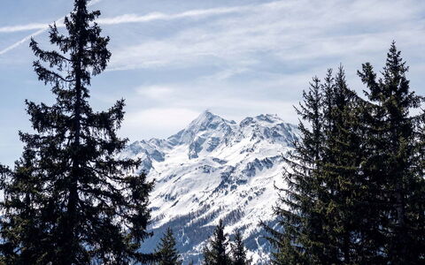 La Rosière 620: Cielo, Neve, Montagna, Geografia Montane, Albero, Inverno, Ramo, Natura Selvaggia, Catena Montuosa