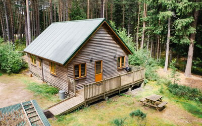 Alloggio:&nbsp;Capercaillie Cabin 100.3