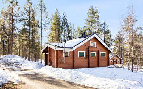 Naavarinne: Legna, Raccordo, Villetta, Casa, Casa, Plank, Edifici Giardino, Log Cabin, Latifoglie, Portico