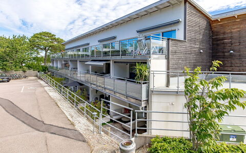 Strandpärlan: Urban Design, Appartamento, Balcone, Condominio, Portico, Corrimano, Recinzione
