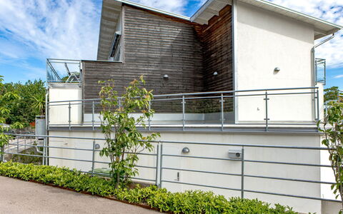 Strandpärlan: Architettura, Zona Residenziale, Casa, Urban Design, Materiale Composito, Balcone, Corrimano, Metallo, Appartamento, Raccordo