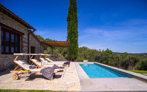 Casa Faraona: Blu, Mobili Da Esterno, Piscina, Villetta, Estate, Shade, Ricorrere, Eco Hotel, Villa, Landscaping