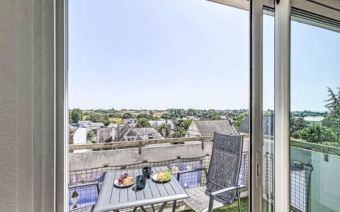 Résidence de la Mer: Appartamento, Balcone, Bicchiere, Alluminio, Illuminazione Diurna, Attico