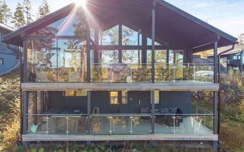 Kuhmoinen 642: Villetta, Raccordo, Portico, Balcone