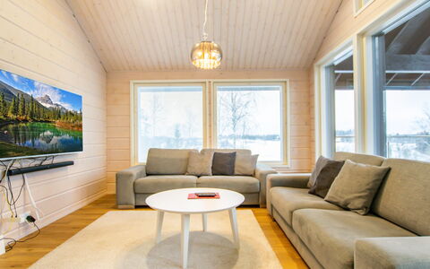 Kuhmoinen 642: Interior Design, Legna, Divano, Soffitto, Pavimentazione, Soggiorno, Casa, Pavimento, Mobilia, Camera