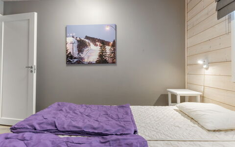 Golfarinkunnas 6B: Interior Design, Camera Da Letto, Letto, Legna, Pavimento, Pavimentazione, Soffitto, Mobilia, Camera, Bedding