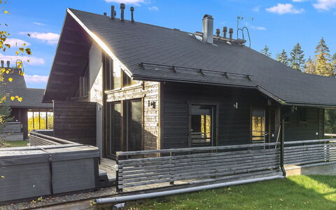 Golfarinkunnas 9C: Legna, Tetto, Raccordo, Casa, Villetta, Casa, Log Cabin, Portico, Edifici Giardino
