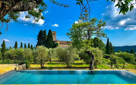Casa All'Erta: Blu, Piscina, Giardino, Estate, Landscaping, Giochi D'Acqua, Hacienda, Villa, Dimora, Eco Hotel
