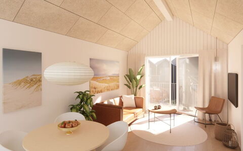 Otis - 400M from the Sea: Legna, Interior Design, Pavimentazione, Pavimento, Soffitto, Camera, Pavimento In Legno, Color Legno, Latifoglie, Soggiorno