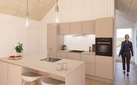 Otis - 400M from the Sea: Pavimentazione, Interior Design, Legna, Pavimento, Soffitto, Mobilia, Cucina, Controsoffitto, Pavimento In Legno, Lampada