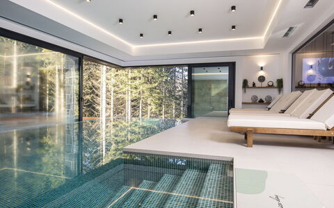Valera Vita Forest: Interior Design, Soffitto, Pavimentazione, Piscina, Illuminazione, Pavimento, Ricorrere, Eco Hotel, Hotel, Villa