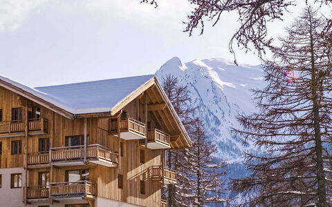 Les Orres 652: Balcone, Color Legno, Pianta Della Casa, Mobili Da Esterno, Vaso Di Fiori