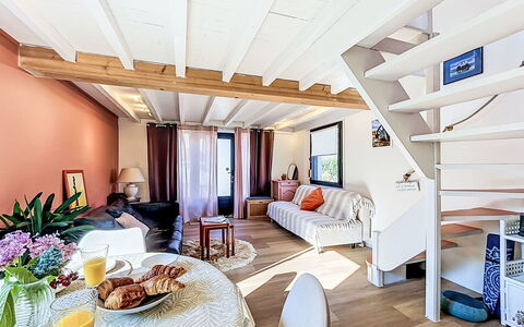 Maison du Port: Appartamento, Condominio, Balcone