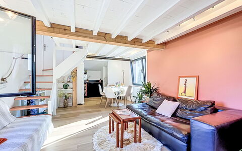 Maison du Port: Appartamento, Condominio, Balcone