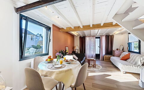 Maison du Port: Appartamento, Condominio, Balcone