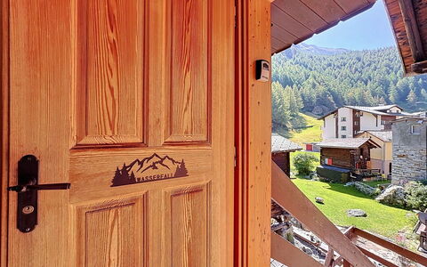 Haus Wasserfall: Legna, Porta, Color Legno, Latifoglie, Porta A Casa, Plank, Compensato, Vernice, Maniglia, Legname