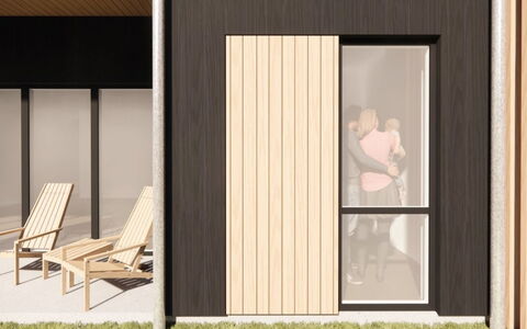 Thormund - 400M from the Sea: Legna, Materiale Composito, Color Legno, Latifoglie, Shade, Porta A Casa, Raccordo, Design, Compensato, Plank