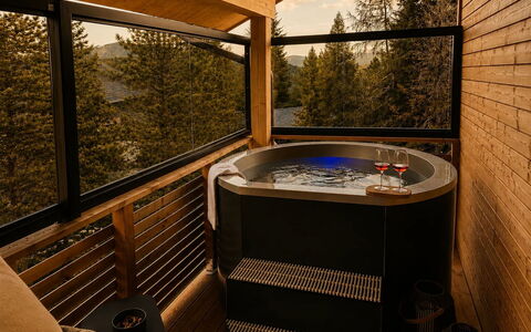 02 Nth050 18A Sup Chalet mit Sauna und Hot Tub 2 e: Zona Residenziale, Visione Globale, Fotografia Aerea, Quartiere, Paesaggio, Sobborgo, Urban Design, Lotto, Estate, Landscaping
